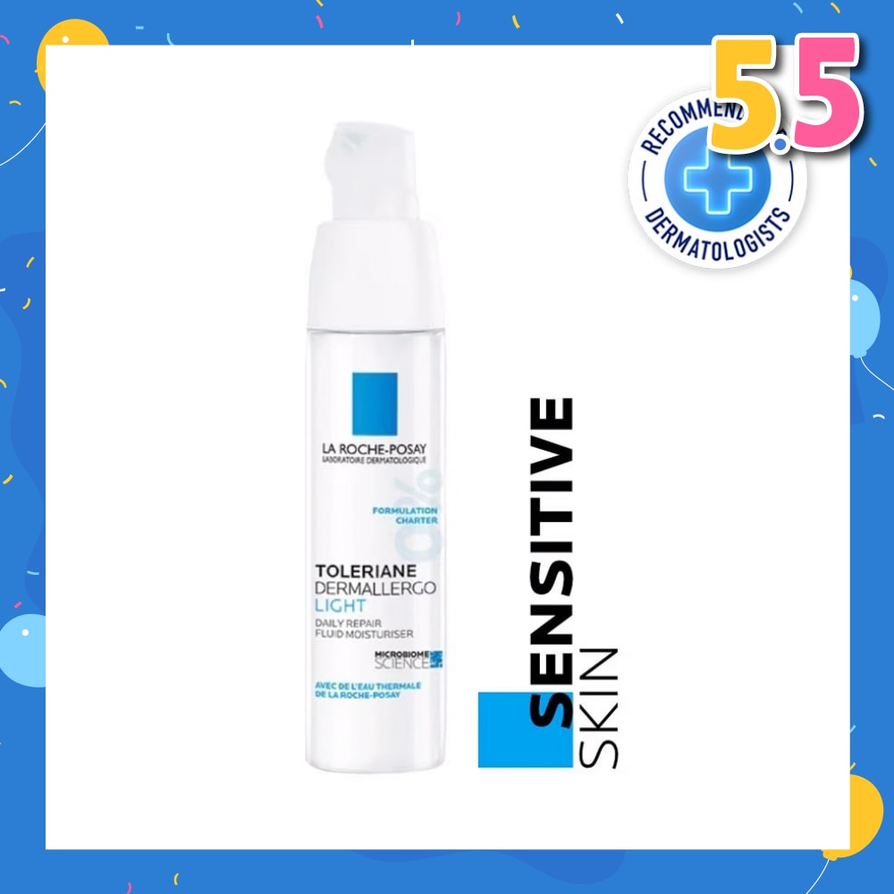 Toleriane Dermallergo Light (For Sensitive Skin + To Protect & Repair Irritated Skin) 40ml