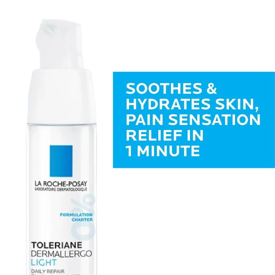 Toleriane Dermallergo Light (For Sensitive Skin + To Protect & Repair Irritated Skin) 40ml