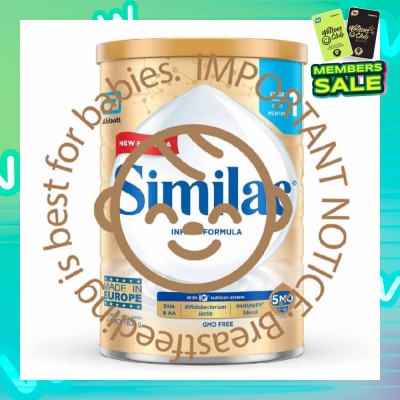 SIMILAC 5 Month Stage 1 Infant Milk Formula (0-12 Months) 1800g (Expiry: May`2026)