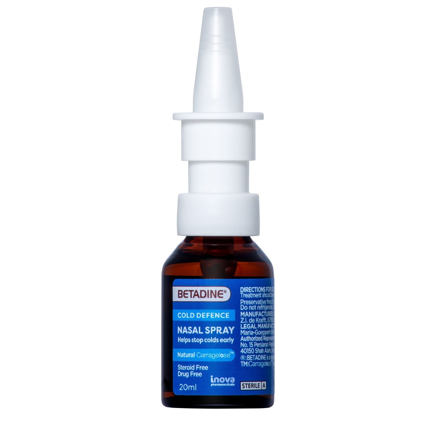Cold Defence Adult Nasal Spray 20ml