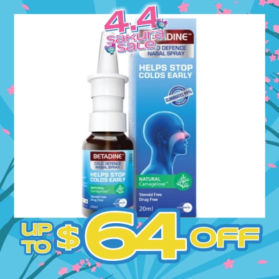 BETADINE® - Cold Defence Adult Nasal Spray 20ml