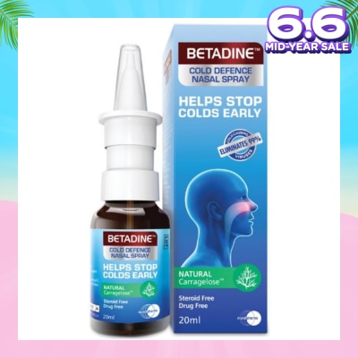 BETADINE® Cold Defence Adult Nasal Spray 20ml