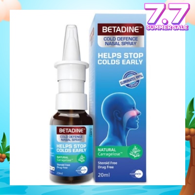 BETADINE® Cold Defence Adult Nasal Spray 20ml