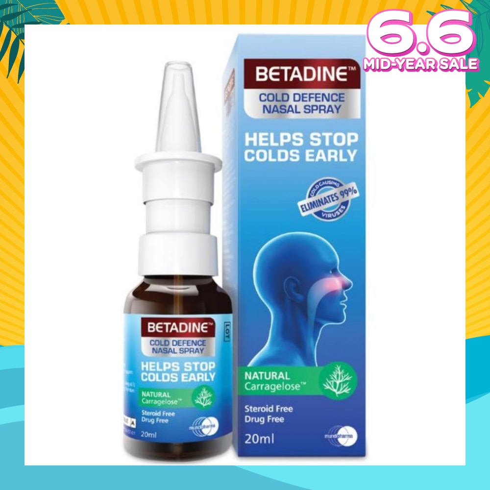 Cold Defence Adult Nasal Spray 20ml