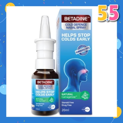 BETADINE® Cold Defence Adult Nasal Spray 20ml