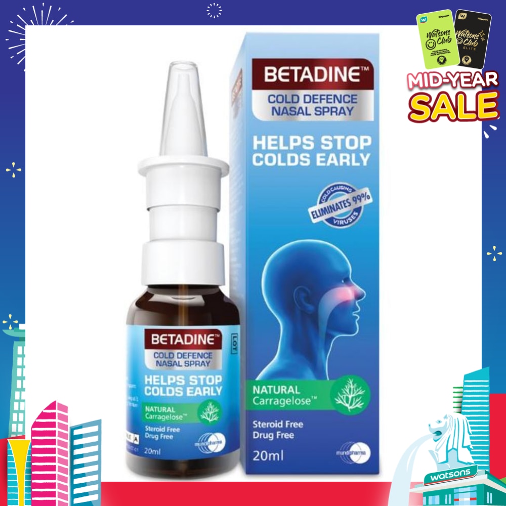 Cold Defence Adult Nasal Spray 20ml