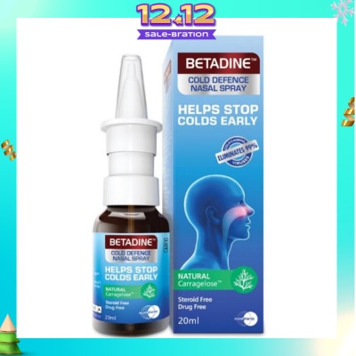 BETADINE® Cold Defence Adult Nasal Spray 20ml