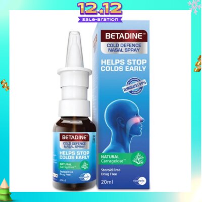BETADINE® Cold Defence Adult Nasal Spray 20ml