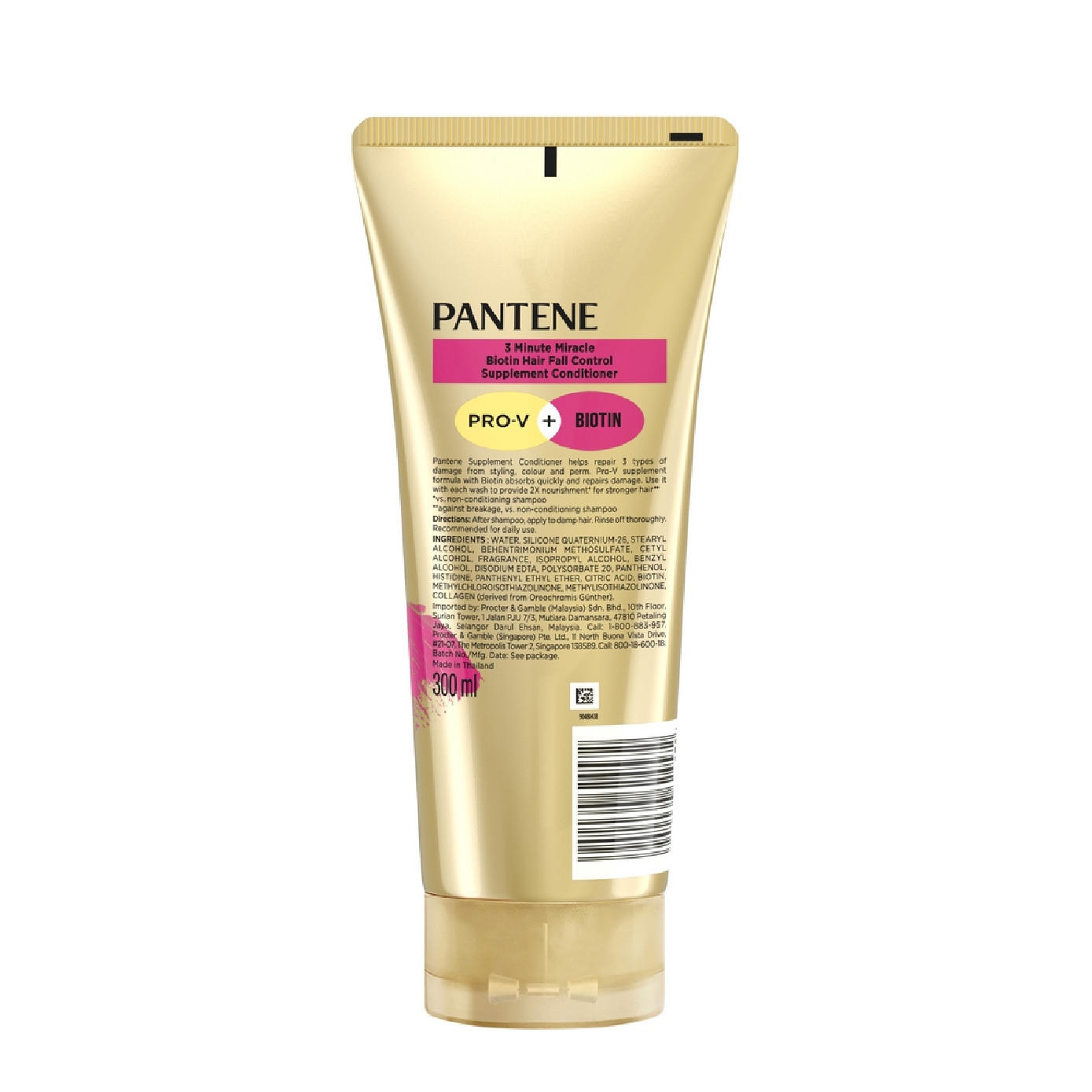 3 Minute Miracle Supplement Conditioner Biotin Hair Fall Control 300ml