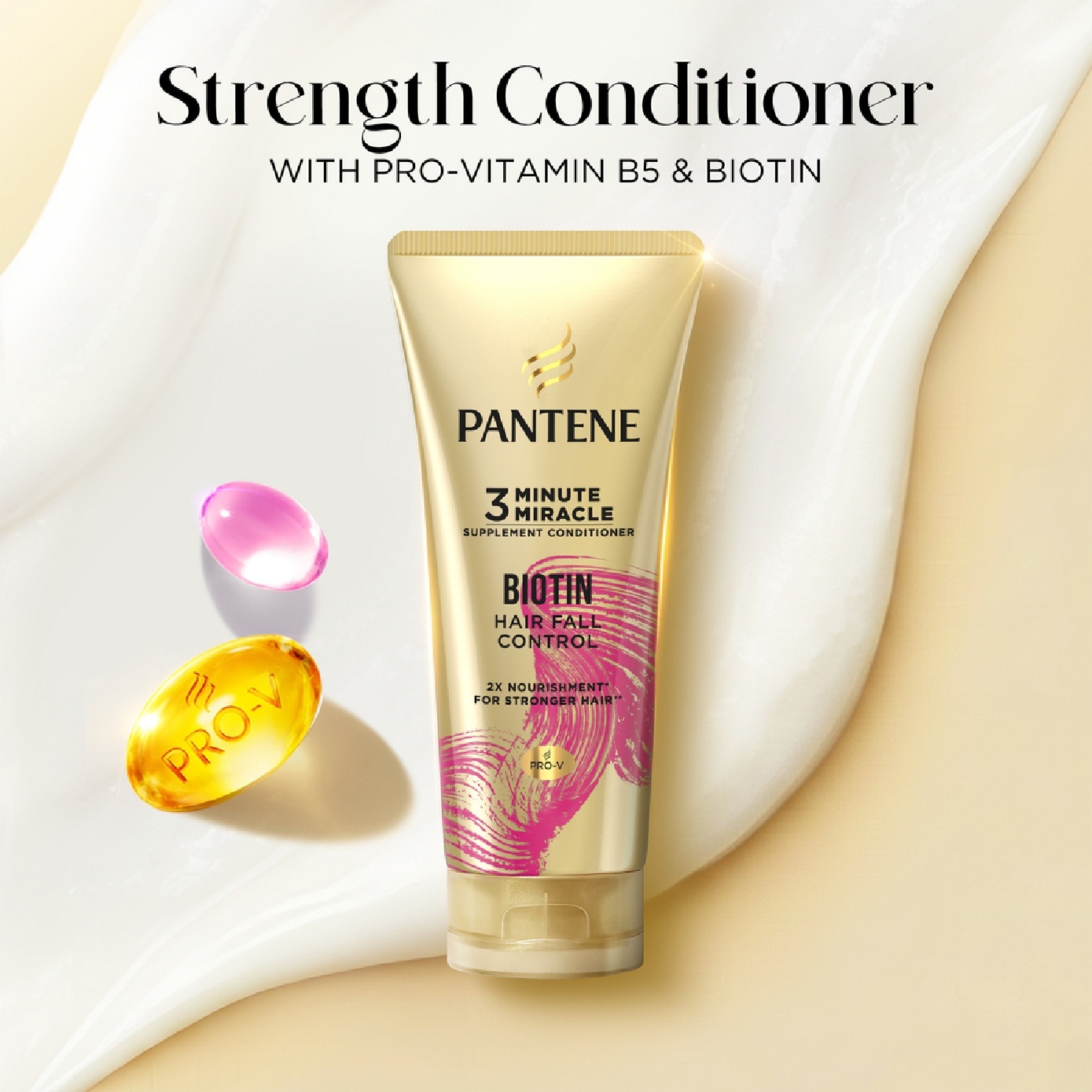 3 Minute Miracle Supplement Conditioner Biotin Hair Fall Control 300ml
