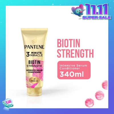 PANTENE Pro-V 3 Minute Miracle Hair Fall Control Conditioner 340ml