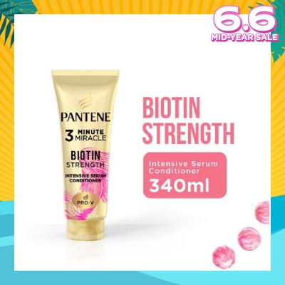 PANTENE Pro-V 3 Minute Miracle Hair Fall Control Conditioner 340ml