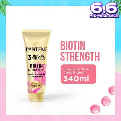 PANTENE Pro-V 3 Minute Miracle Hair Fall Control Conditioner 340ml