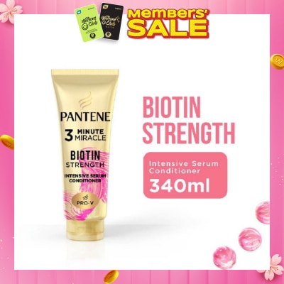 PANTENE Pro-V 3 Minute Miracle Hair Fall Control Conditioner 340ml