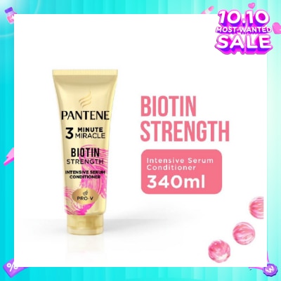 PANTENE Pro-V 3 Minute Miracle Hair Fall Control Conditioner 340ml