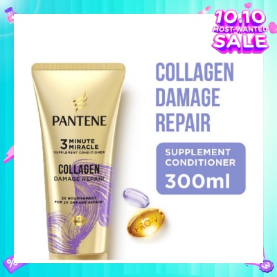 PANTENE 3 Minute Miracle Total Damage Care Conditioner 340ml