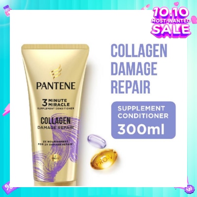 PANTENE 3 Minute Miracle Total Damage Care Conditioner 340ml