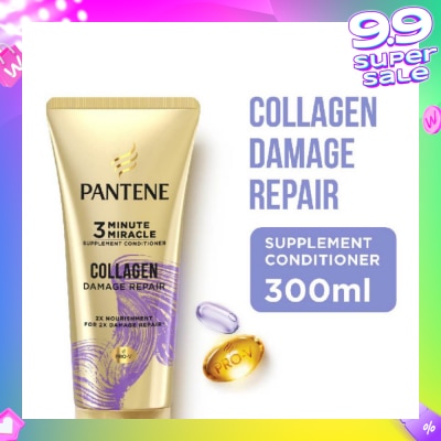 PANTENE 3 Minute Miracle Total Damage Care Conditioner 340ml