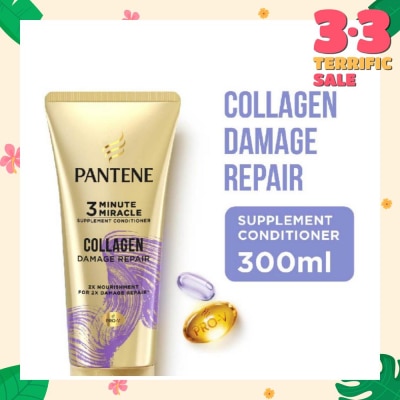 PANTENE 3 Minute Miracle Total Damage Care Conditioner 340ml