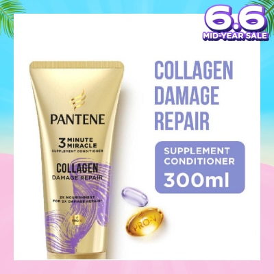 PANTENE 3 Minute Miracle Total Damage Care Conditioner 340ml