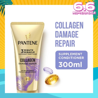 PANTENE 3 Minute Miracle Total Damage Care Conditioner 340ml