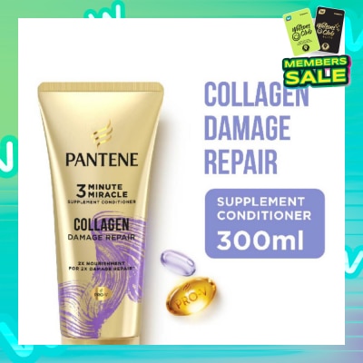 PANTENE 3 Minute Miracle Total Damage Care Conditioner 340ml