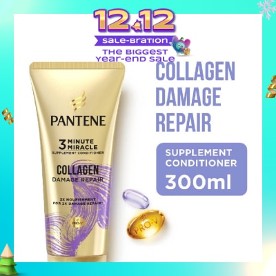 PANTENE 3 Minute Miracle Total Damage Care Conditioner 340ml