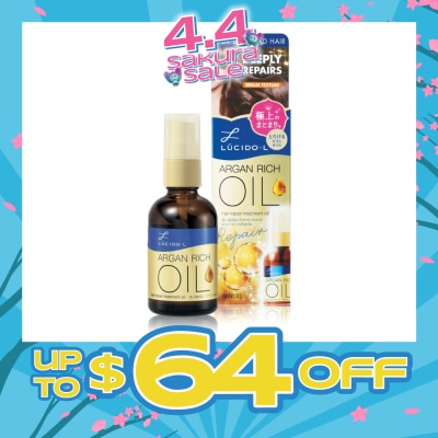 LUCIDO-L - Argan Rich Oil Hair Treatment Oil Deep Repair 60ml