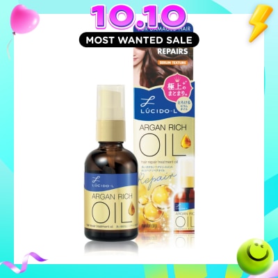 LUCIDO L Argan Rich Oil Hair Treatment Oil Deep Repair 60ml image