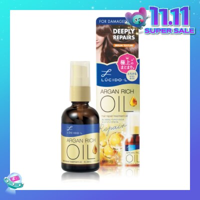 LUCIDO-L Argan Rich Oil Hair Treatment Oil Deep Repair 60ml