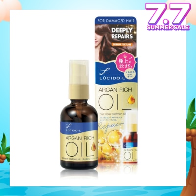 LUCIDO-L Argan Rich Oil Hair Treatment Oil Deep Repair 60ml