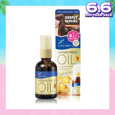 LUCIDO-L Argan Rich Oil Hair Treatment Oil Deep Repair 60ml