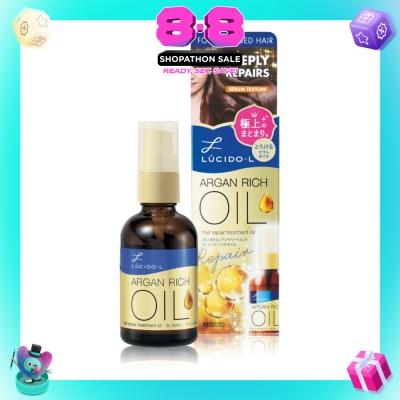 LUCIDO-L - Argan Rich Oil Hair Treatment Oil Deep Repair 60ml