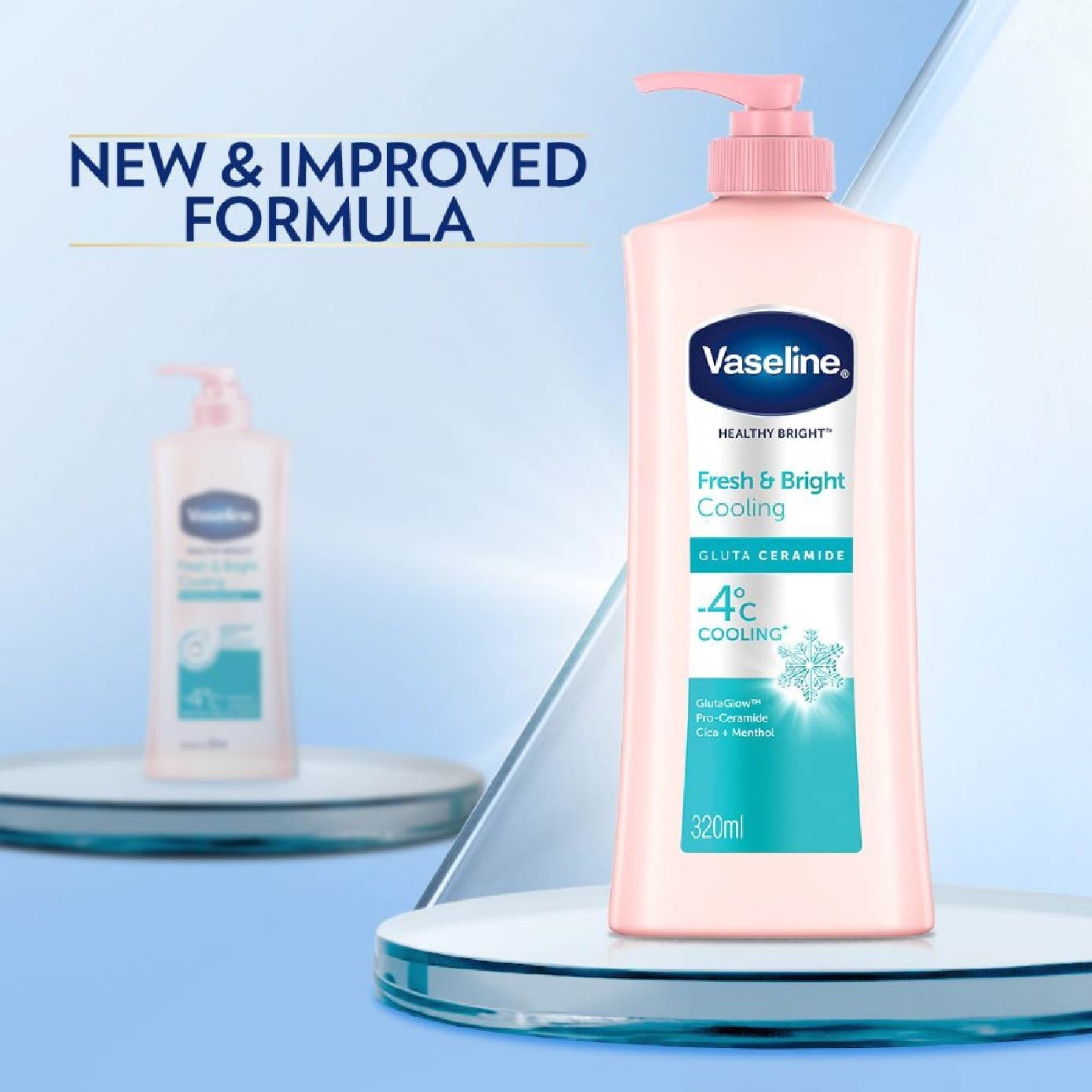 Vaseline Healthy Bright Fresh & Bright Cooling UV Niacinamide Body Lotion 350ml