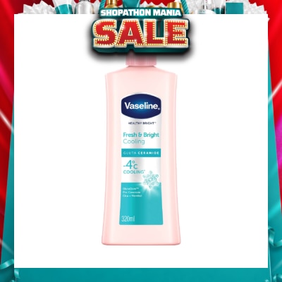 VASELINE - Vaseline Healthy Bright Fresh & Bright Cooling UV Niacinamide Body Lotion 350ml