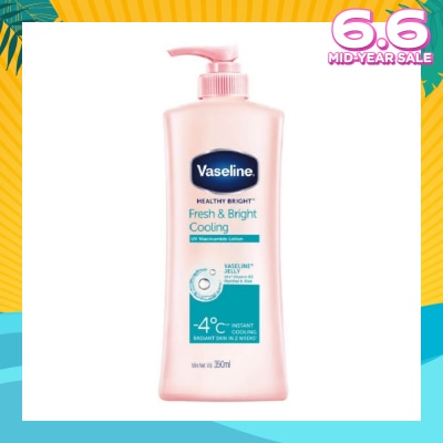 VASELINE Vaseline Healthy Bright Fresh & Bright Cooling UV Niacinamide Body Lotion 350ml