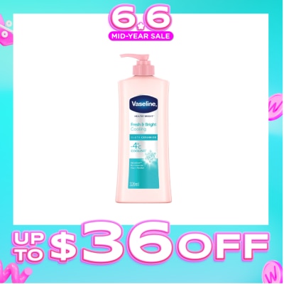 VASELINE - Vaseline Healthy Bright Fresh & Bright Cooling UV Niacinamide Body Lotion 350ml