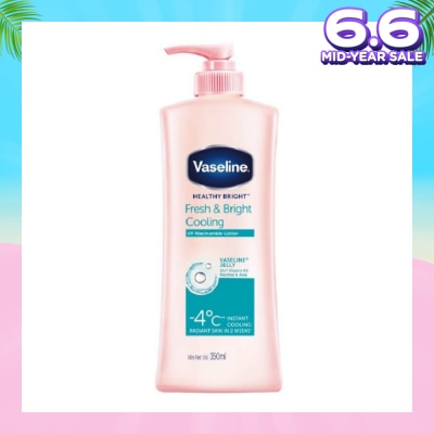 VASELINE Vaseline Healthy Bright Fresh & Bright Cooling UV Niacinamide Body Lotion 350ml