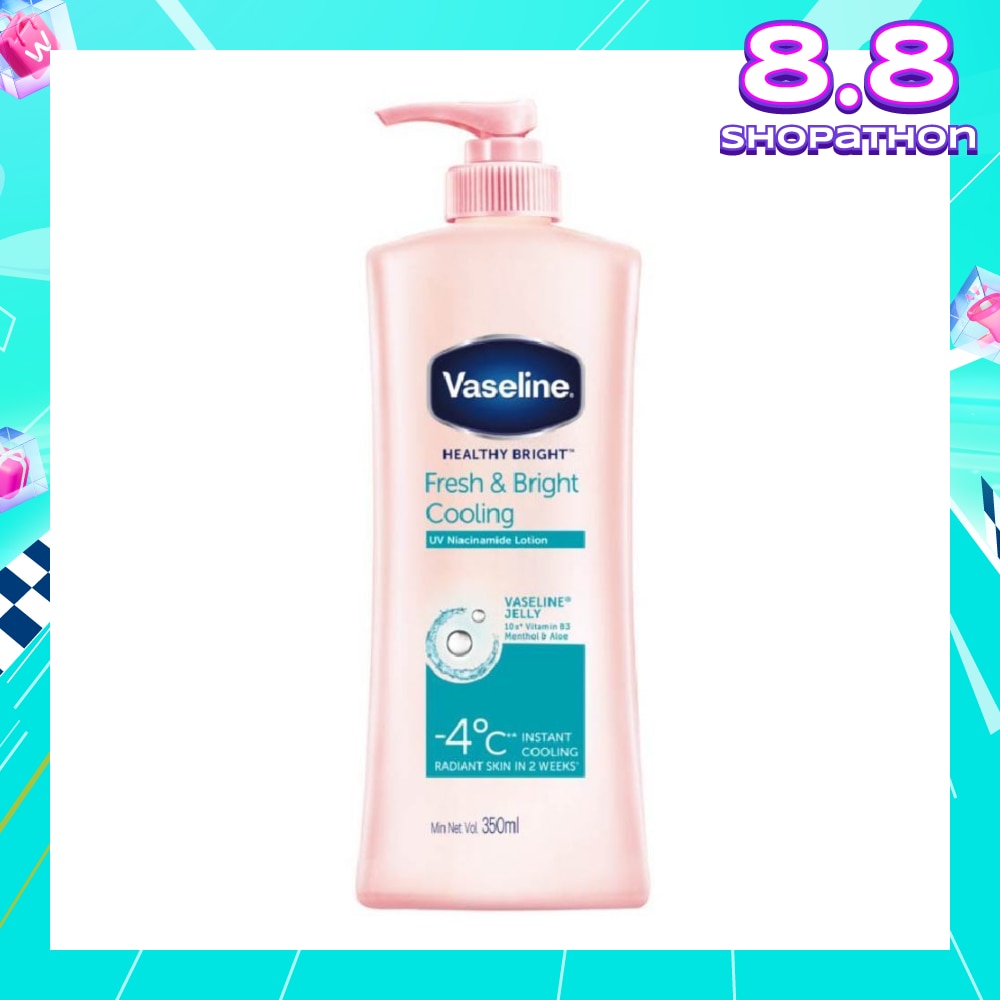 Vaseline Healthy Bright Fresh & Bright Cooling UV Niacinamide Body Lotion 350ml