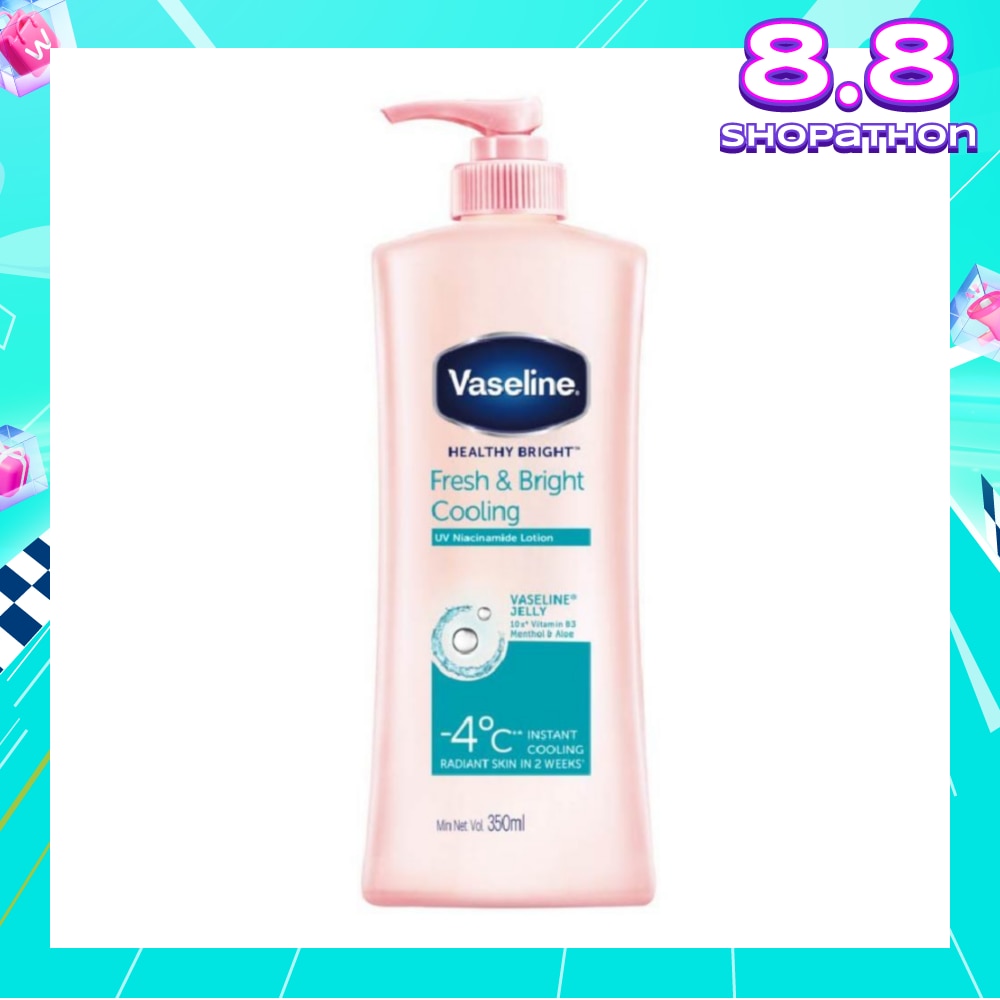 Vaseline Healthy Bright Fresh & Bright Cooling UV Niacinamide Body Lotion 350ml