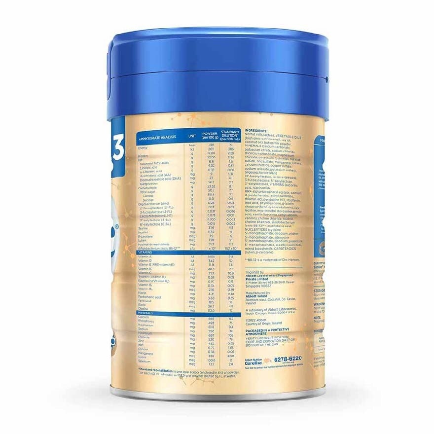 Gain 5Mo Stage 3 Growing Up Baby Milk Powder Formula (1 Year Onwards) 850g