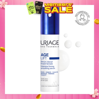 URIAGE Age Lift Intensive Firming Smoothing Serum (For Firm Skin + Anti Ageing + Anti-Wrinkle + Suitable for All Skin Types) 30ml