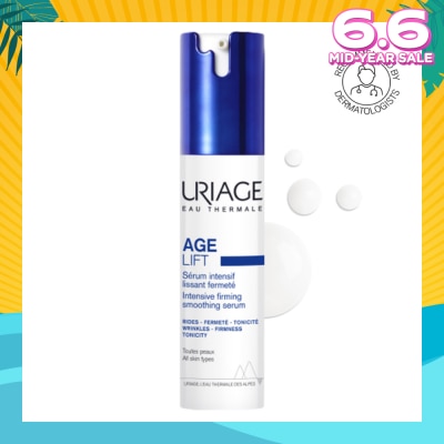 URIAGE Age Lift Intensive Firming Smoothing Serum (For Firm Skin + Anti Ageing + Anti-Wrinkle + Suitable for All Skin Types) 30ml