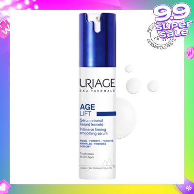 URIAGE Age Lift Intensive Firming Smoothing Serum (For Firm Skin + Anti Ageing + Anti-Wrinkle + Suitable for All Skin Types) 30ml