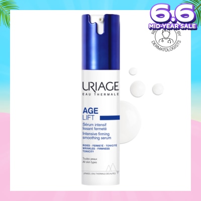 URIAGE Age Lift Intensive Firming Smoothing Serum (For Firm Skin + Anti Ageing + Anti-Wrinkle + Suitable for All Skin Types) 30ml