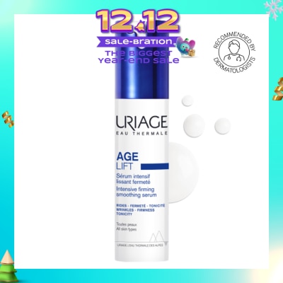 URIAGE Age Lift Intensive Firming Smoothing Serum (For Firm Skin + Anti Ageing + Anti-Wrinkle + Suitable for All Skin Types) 30ml