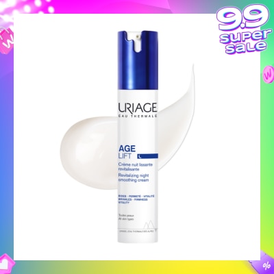 URIAGE Age Lift Revitalizing Night Smoothing Cream 40ml (Expiry: Mar`2026)