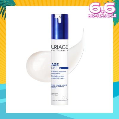 URIAGE Age Lift Revitalizing Night Smoothing Cream 40ml (Expiry: Mar`2026)