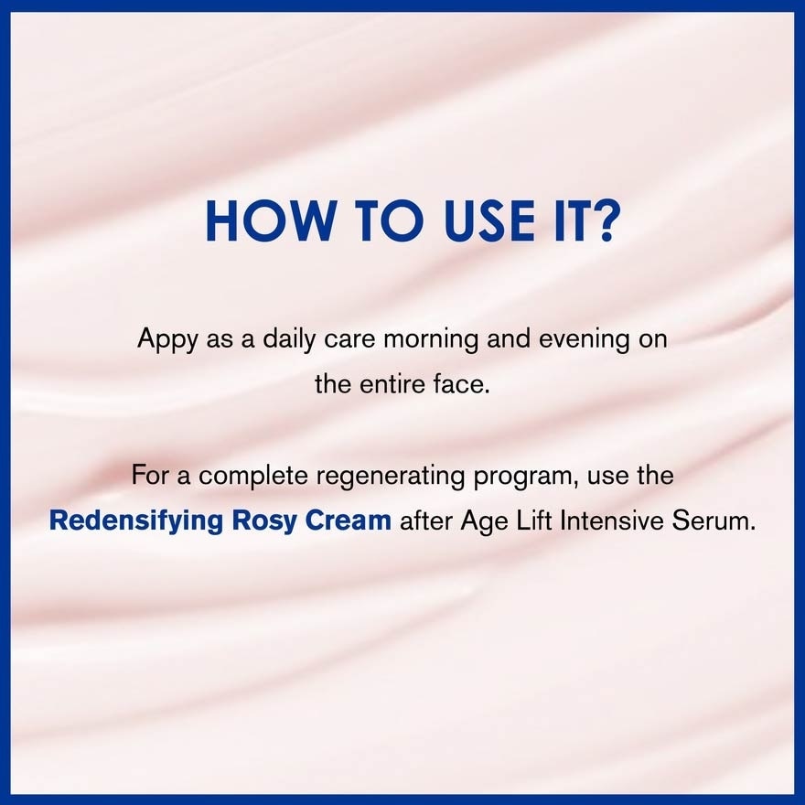 Age Absolu Redensifying Rosy Cream (For Firm Skin + Anti Ageing + Anti-Wrinkle + Suitable for All Skin Types) 50ml