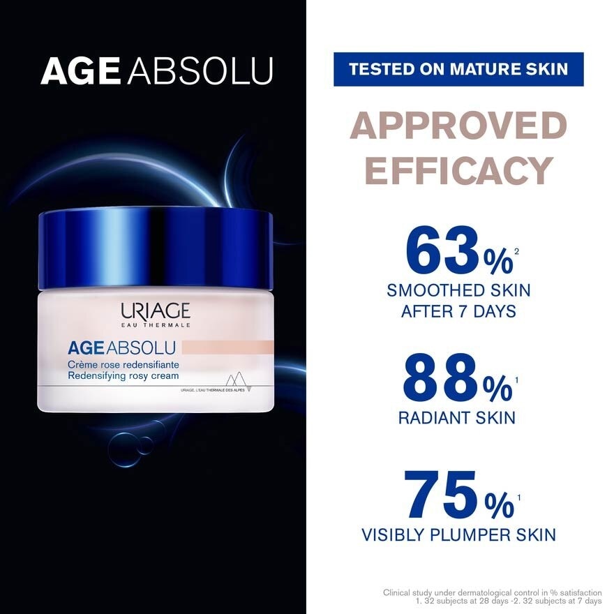 Age Absolu Redensifying Rosy Cream (For Firm Skin + Anti Ageing + Anti-Wrinkle + Suitable for All Skin Types) 50ml